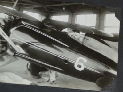 Hall Bulldog at Cleveland OH, left rear view